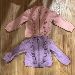 Bundle of 2 Janie and Jack 2T Fall/Spring Jackets